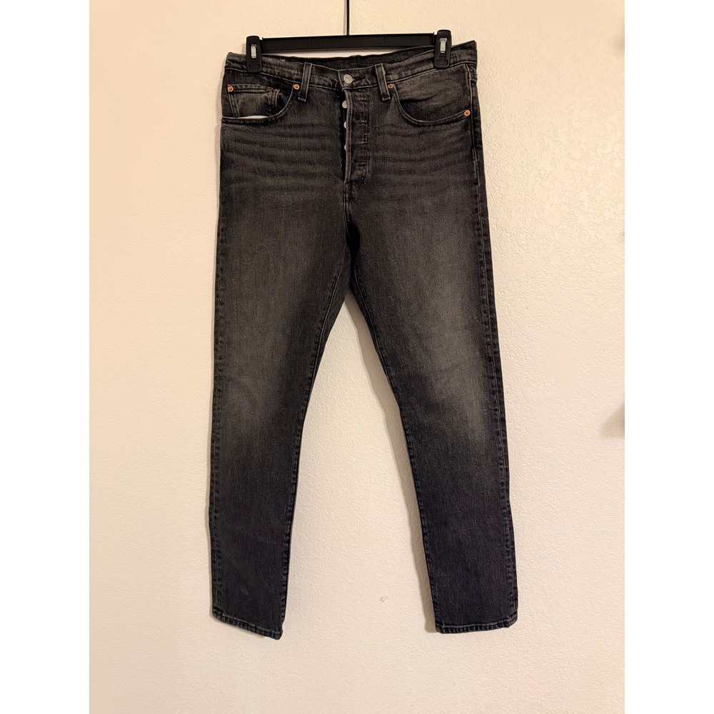 Levis Premium 501 Skinny‎ Mens Faded Black Denim Jeans 29502-0063 W29 L30